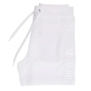 Moschino Abbigliamento Bermuda-241V3A6703 9410 Beach pants Bianco