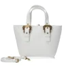 Versace Donna Borse A Mano-75VA4BFA COUTURE GRAINY Bianco