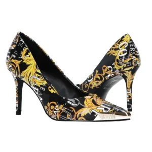 Versace Donna Decolletes-74VA3S50 FONDO SCARLETT DIS. S50 Nero Oro