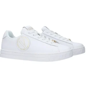 Versace Donna Sneakers-74VA3SK3 FONDO COURT 88 DIS. SK3 Bianco