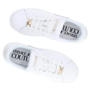 Versace Donna Sneakers-74VA3SK3 FONDO COURT 88 DIS. SK3 Bianco