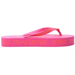 Versace Donna Scarpe Mare-74VA3SQ8 FONDO FLIP FLOP DIS. SQ8 Fucsia