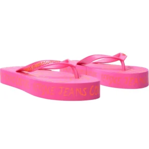 Versace Donna Scarpe Mare-74VA3SQ8 FONDO FLIP FLOP DIS. SQ8 Fucsia