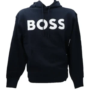Boss Uomo Felpe-WEBASICHOOD Blu