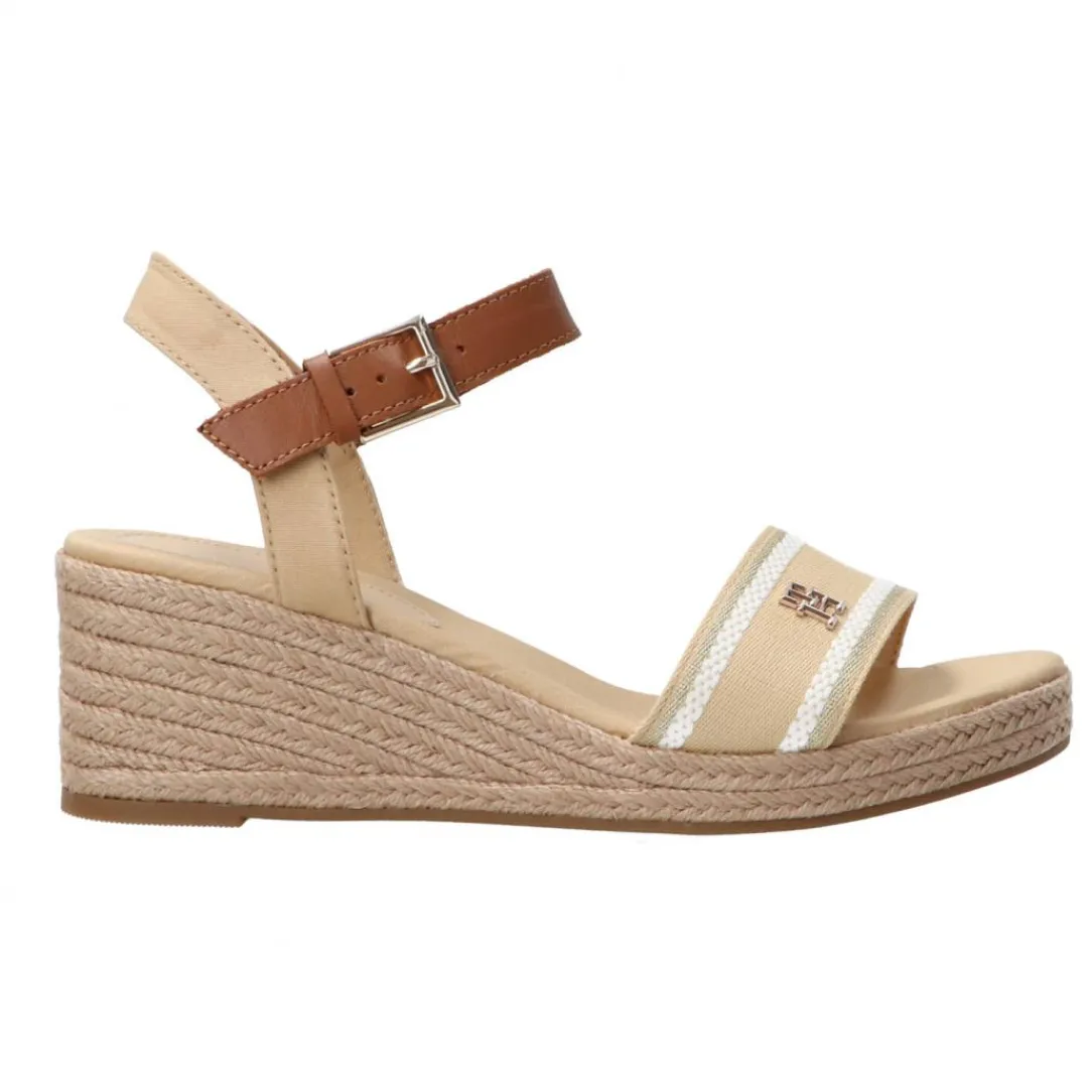 webbing_wedge_fwfw_beige_0.webp Tommy Hilfiger Donna Sandali-Webbing Wedge FW0FW08044 Beige