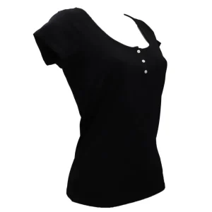 Guess Donna T-Shirt-W2YP24KBCO2 KARLEE JEWEL Nero