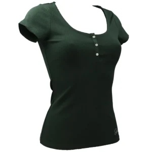Guess Donna T-Shirt-W2YP24KBCO2 KARLEE JEWEL Verde